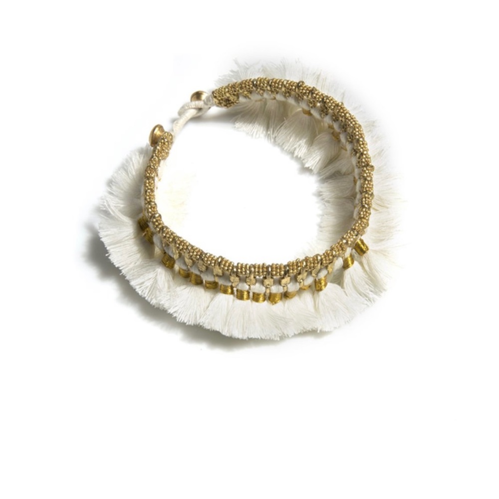 💥2/$25 Shiraleah Atlanta Ankle bracelet- white